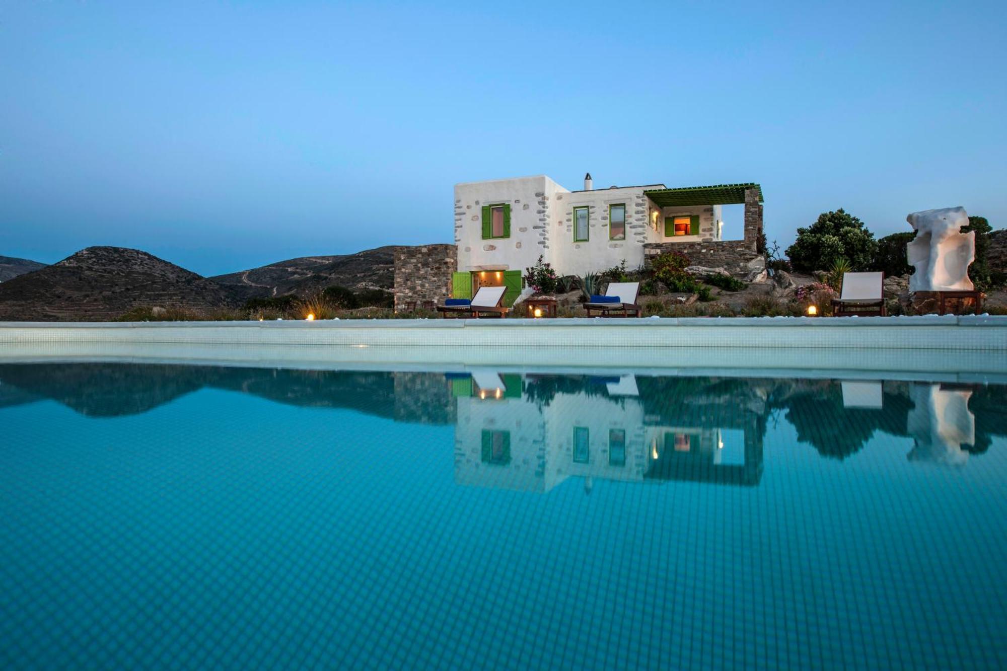 Villa Aeolos With 2 Private Pools Sarakíniko Exteriér fotografie